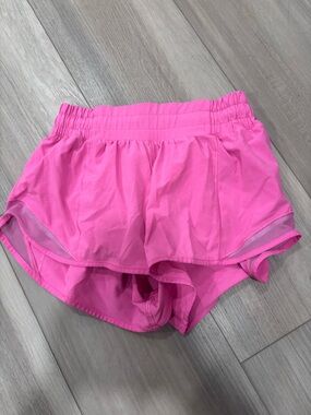 lululemon athletica Hot Pink Running Shorts